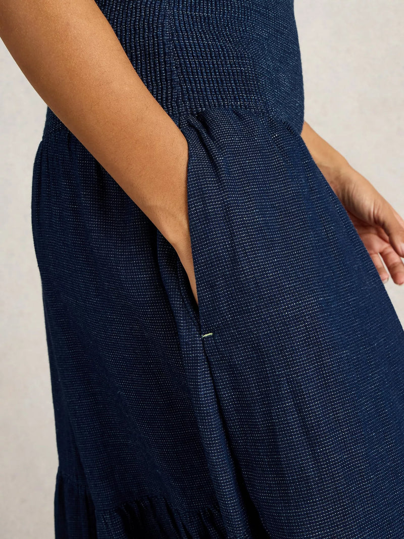 Phoebe Maxi Skirt Navy