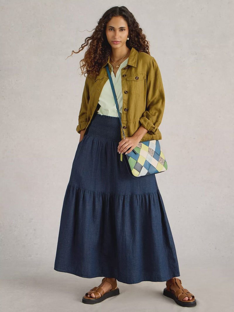 Phoebe Maxi Skirt Navy