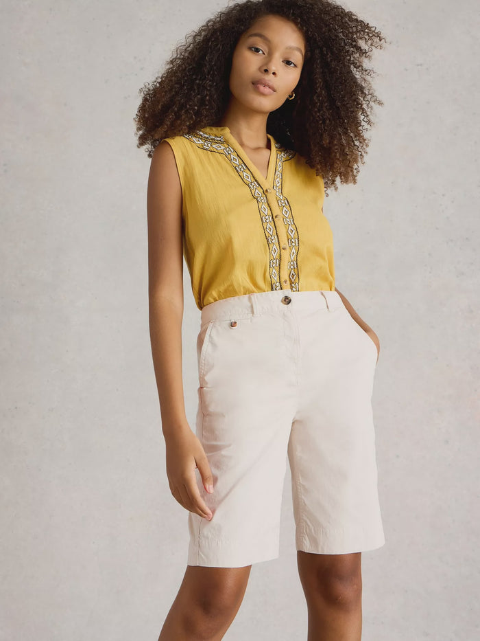 Hayley Chino Short White