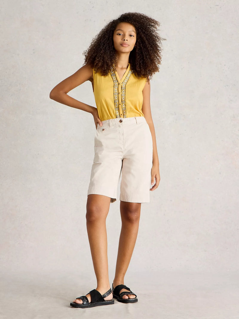 Hayley Chino Short White