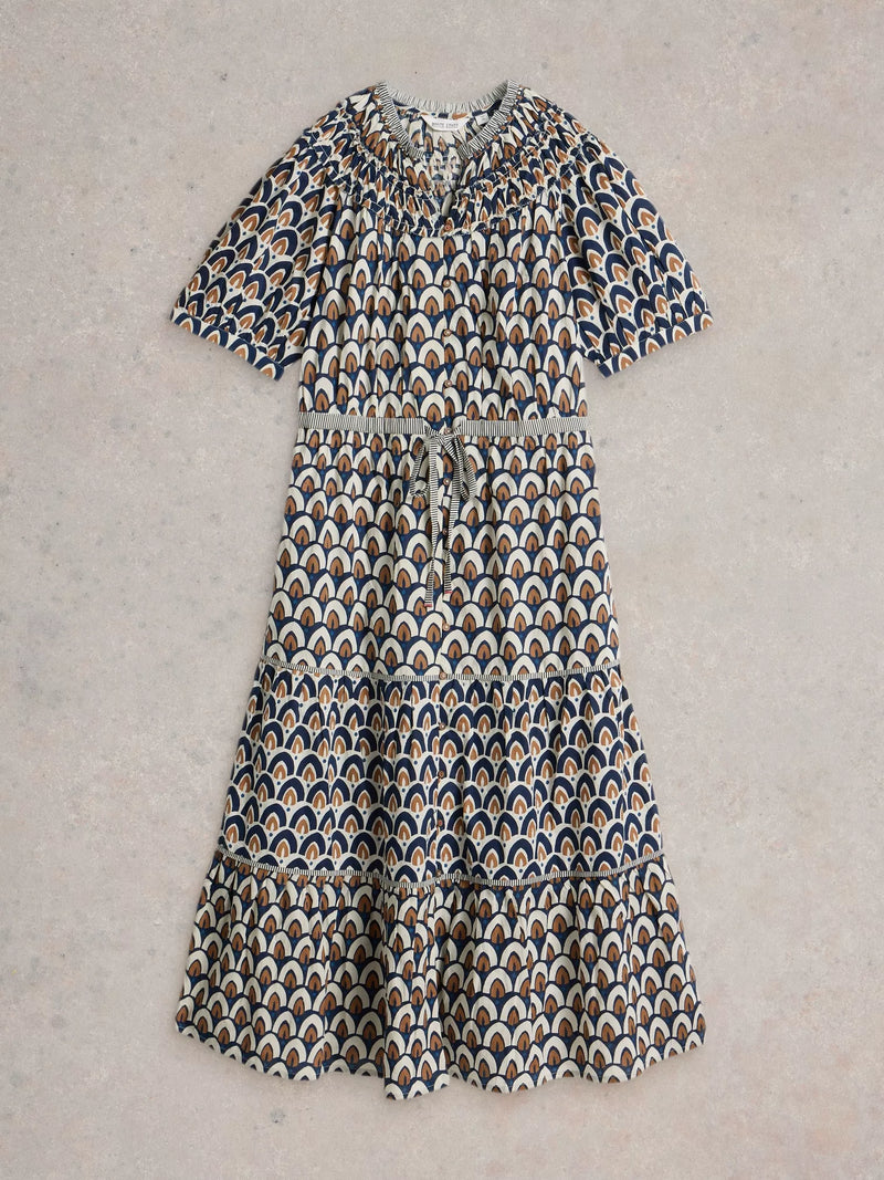 Ariel Tiered Woven Dress