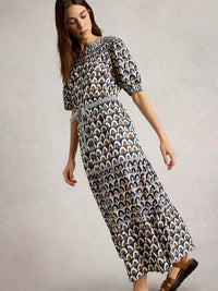 Ariel Tiered Woven Dress