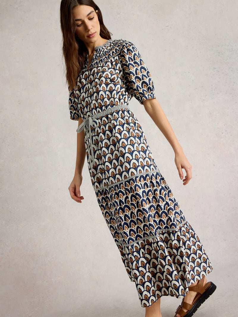 Ariel Tiered Woven Dress