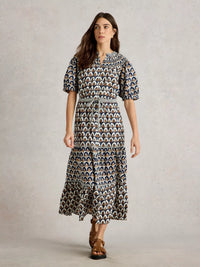 Ariel Tiered Woven Dress