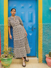 Ariel Tiered Woven Dress