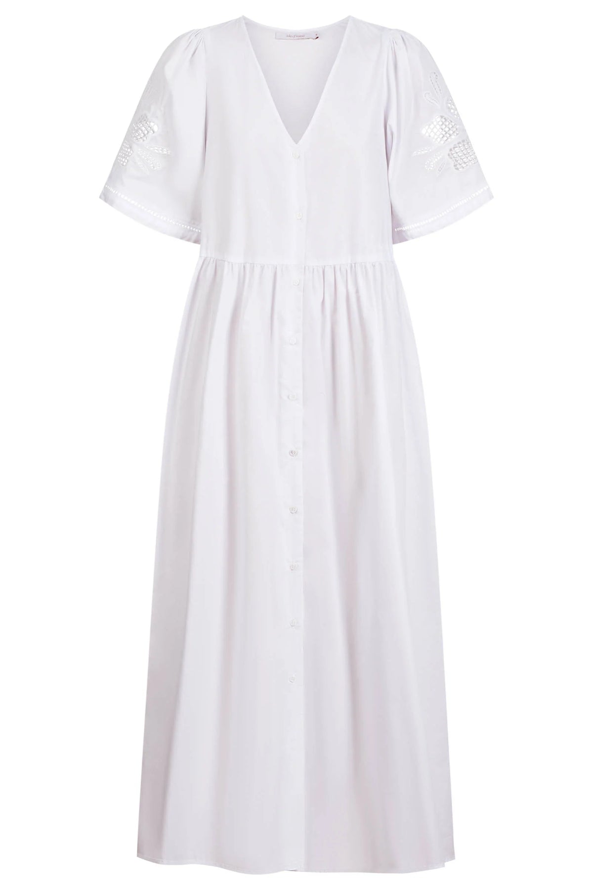 Nilsa Dress Lotus White