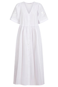 Nilsa Dress Lotus White