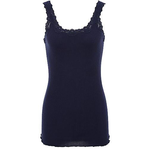 Lace Singlet Navy