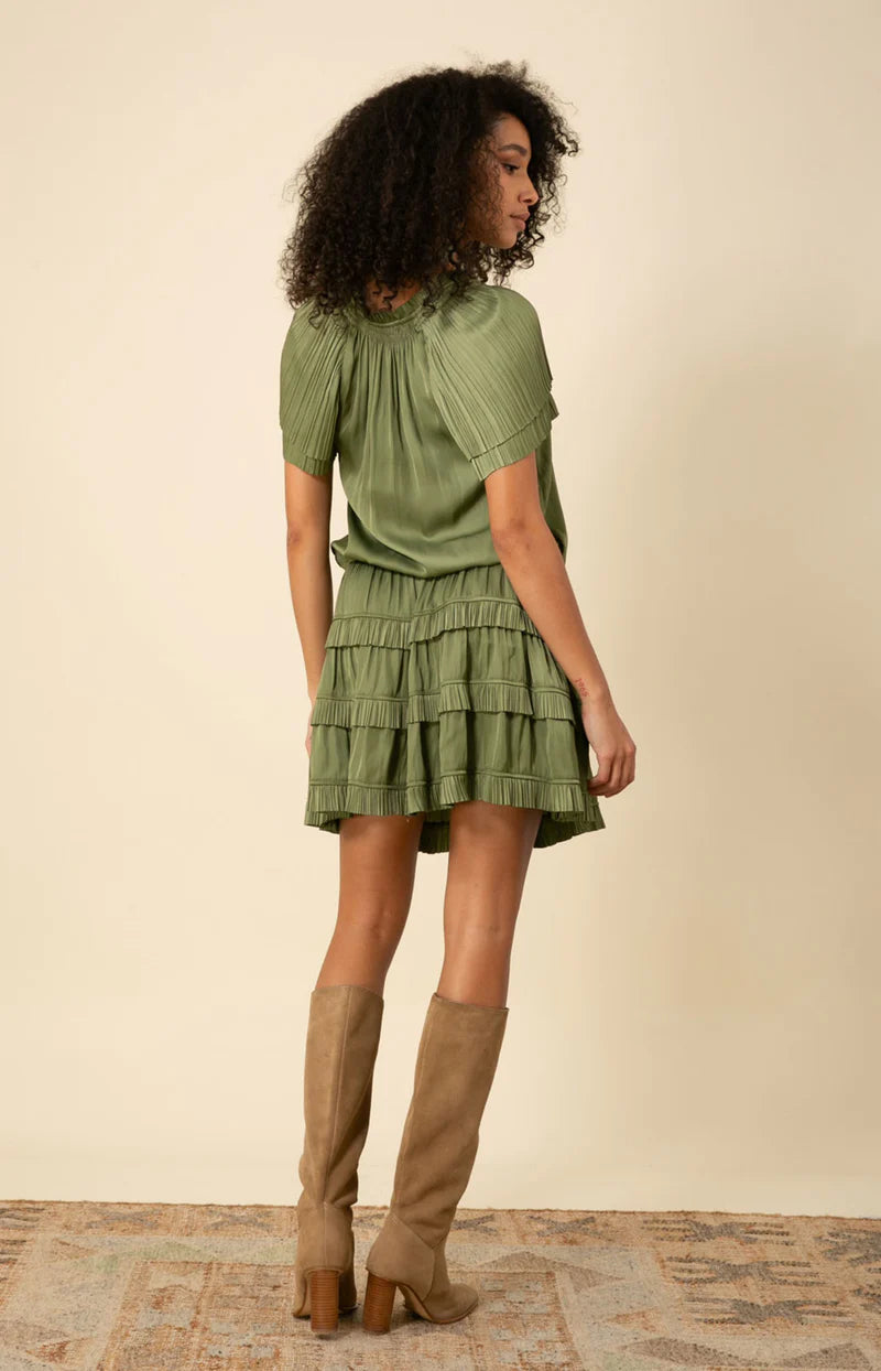 Alexandria Mini Dress Olive