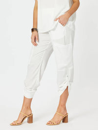 Traveller Luxe Pant White