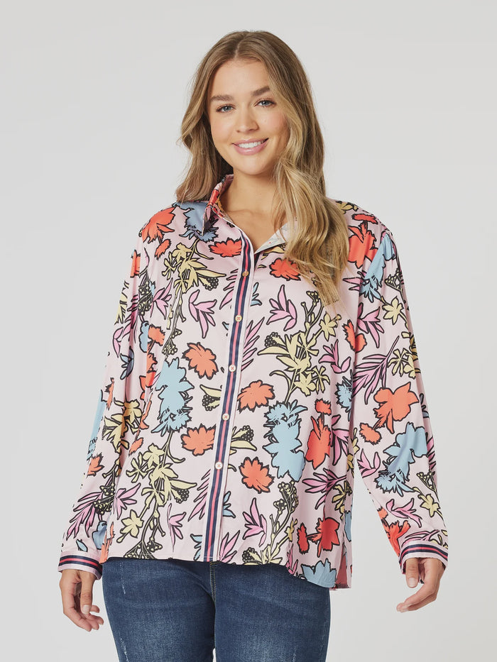 Maddox Shirt Pink Multi