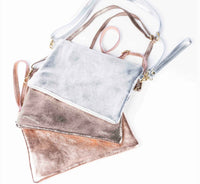 Maison Crossbody Champagne Bag