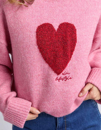 Heart Knit Qaurtz