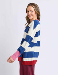 Elvie Block Stripe Knit
