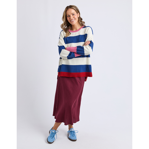 Elvie Block Stripe Knit