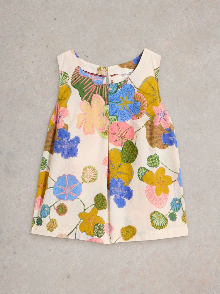 Paradise Cotton Vest Ivory