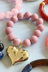 Bubble Heart Bracelet