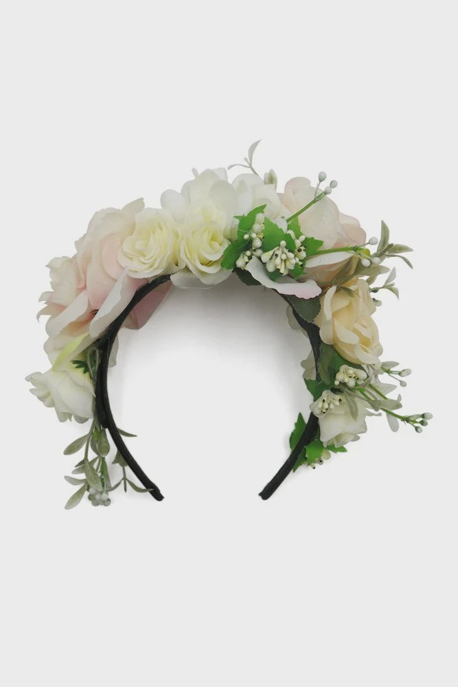 Giulia Headpiece White