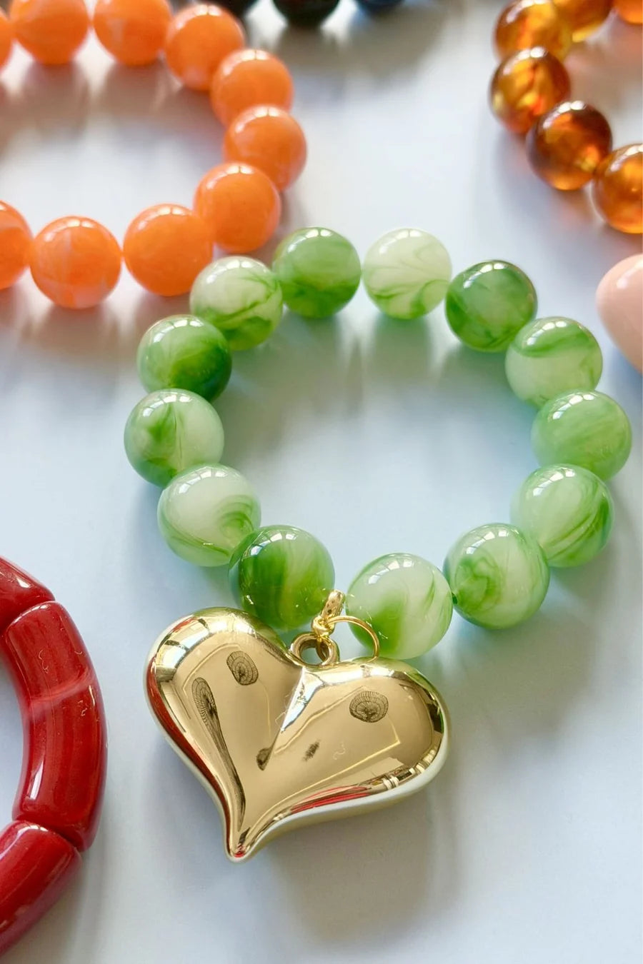 Bubble Heart Bracelet