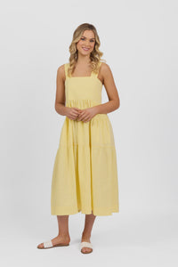 Lemon Stripe Dress