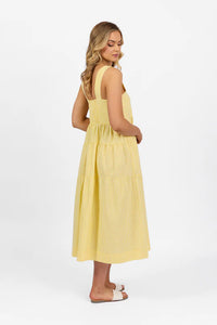 Lemon Stripe Dress