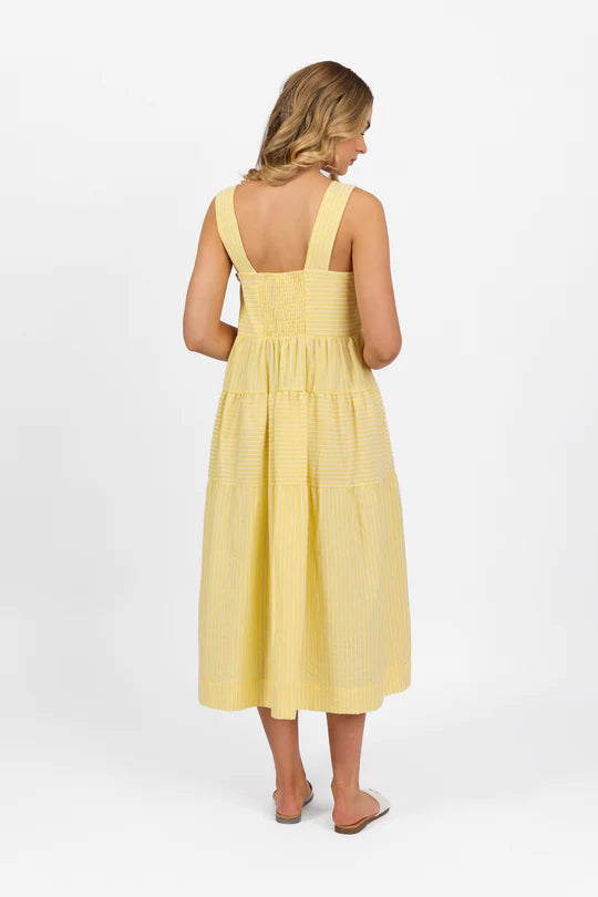 Lemon Stripe Dress