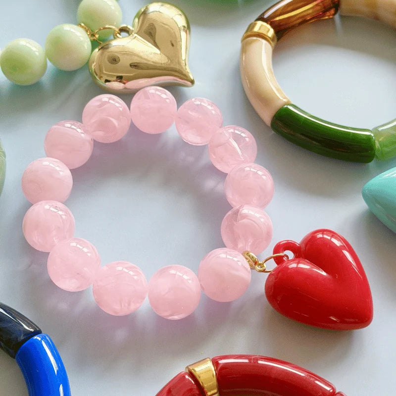 Bubble Heart Bracelet