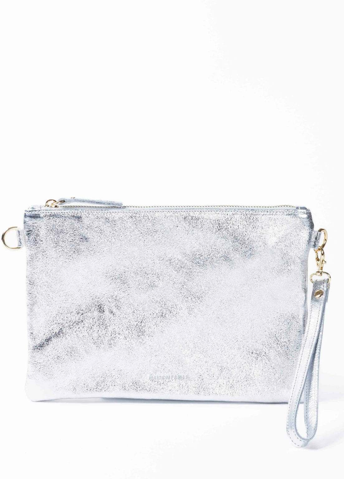 Maison Crossbody Silver Bag