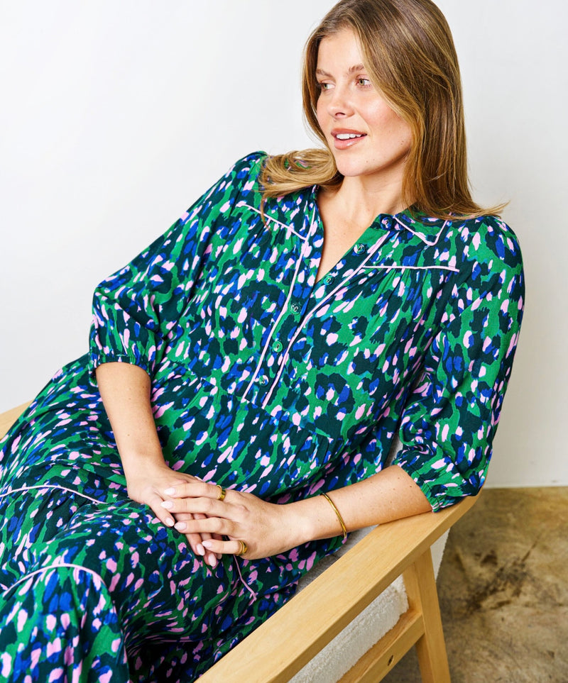 Boho Dress Turquoise SE