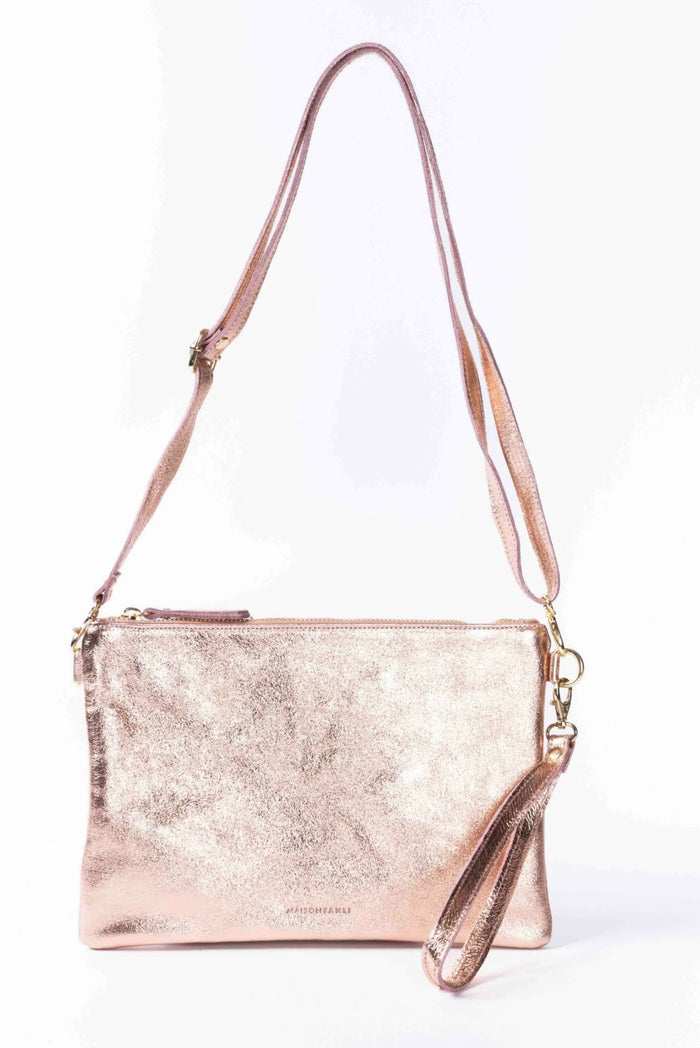 Maison Crossbody Rose Bag