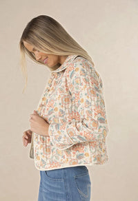 Bonnie Jacket Blue Print