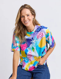 Party Pants Tee Multi