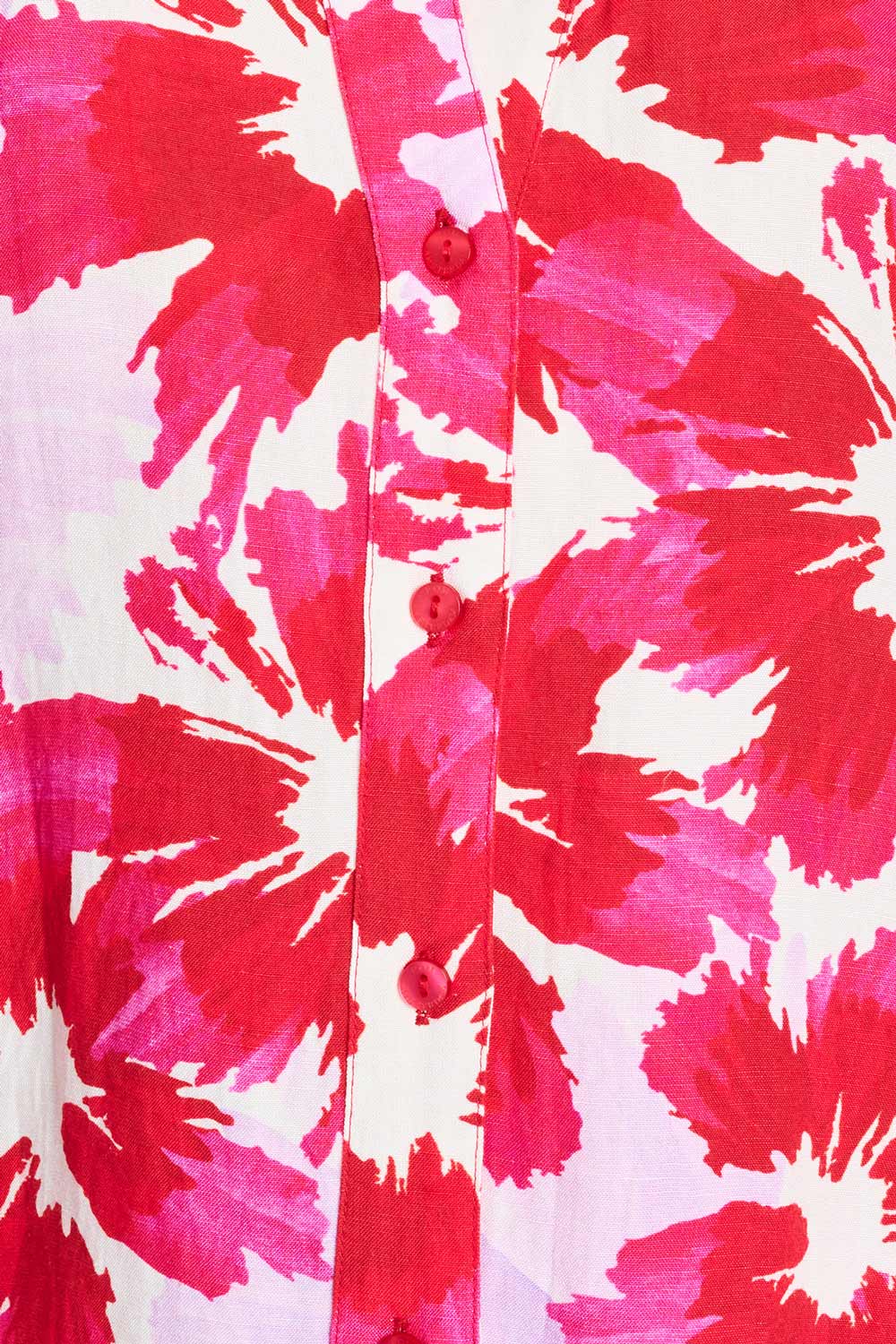 Linen Blouse Floral