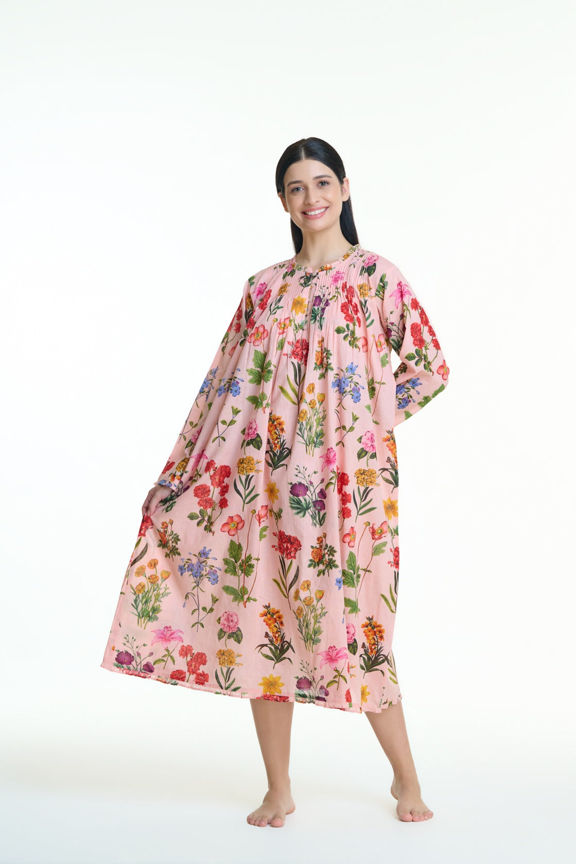 Nightie  MD-757FF L/S