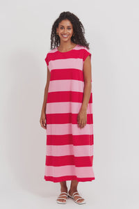 Jardin Stripe Tshirt Dress