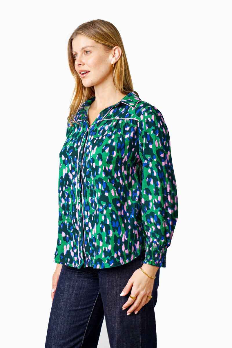 Boho Turquoise Shirt