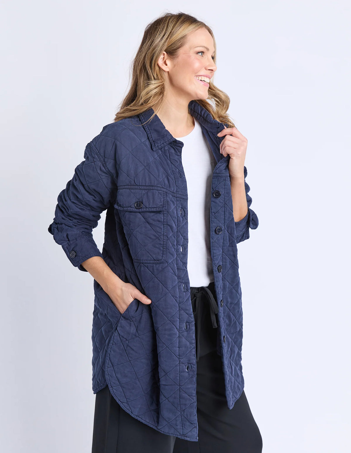 Katie Quilted Shacket