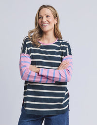 Marta Stripe L/S Tee