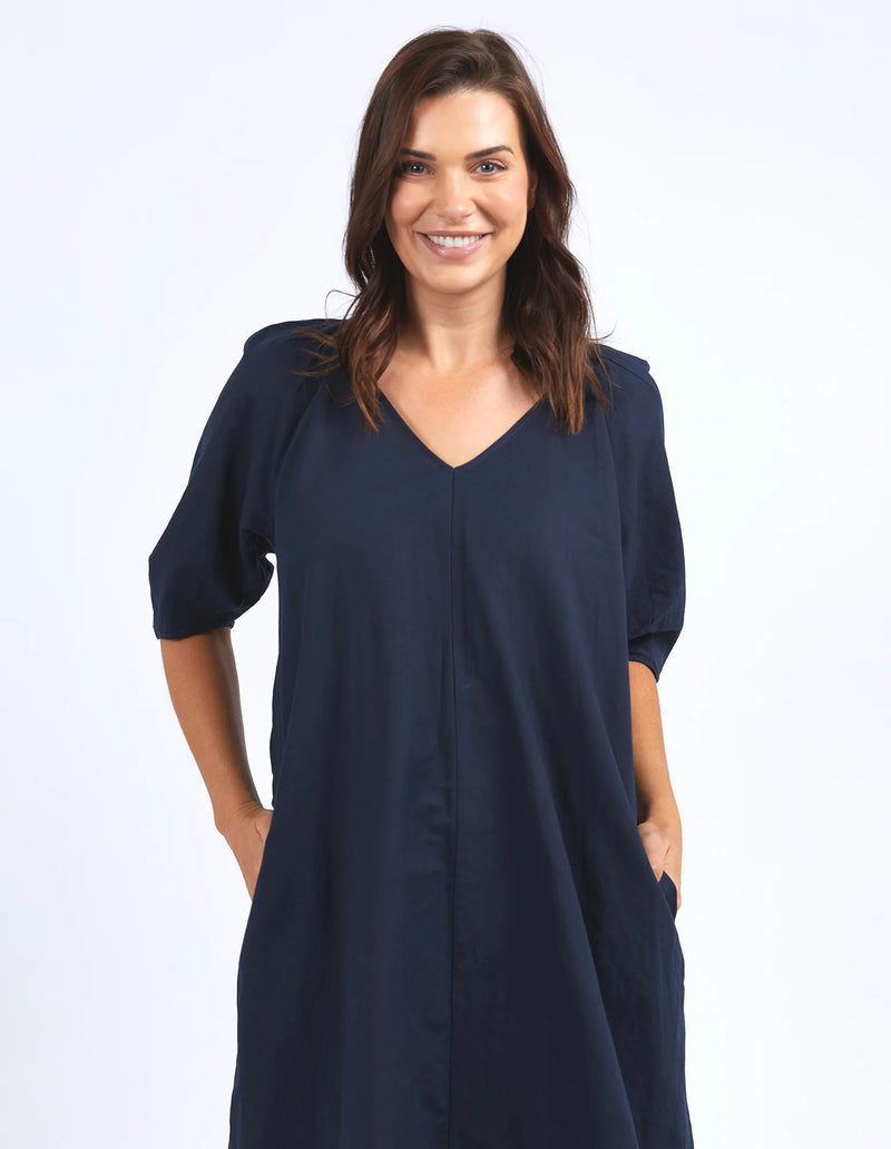 Stevie Dress Navy