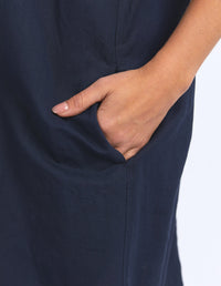 Stevie Dress Navy