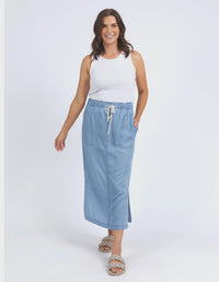 Penny Utility Skirt Blue