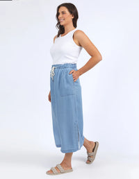 Penny Utility Skirt Blue