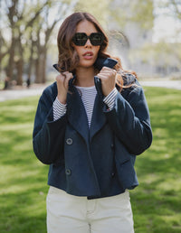 Harley Peacoat Navy Jacket
