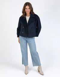 Harley Peacoat Navy Jacket