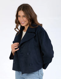 Harley Peacoat Navy Jacket