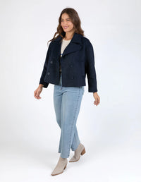 Harley Peacoat Navy Jacket