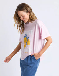 Limone Fresco Tee Pink