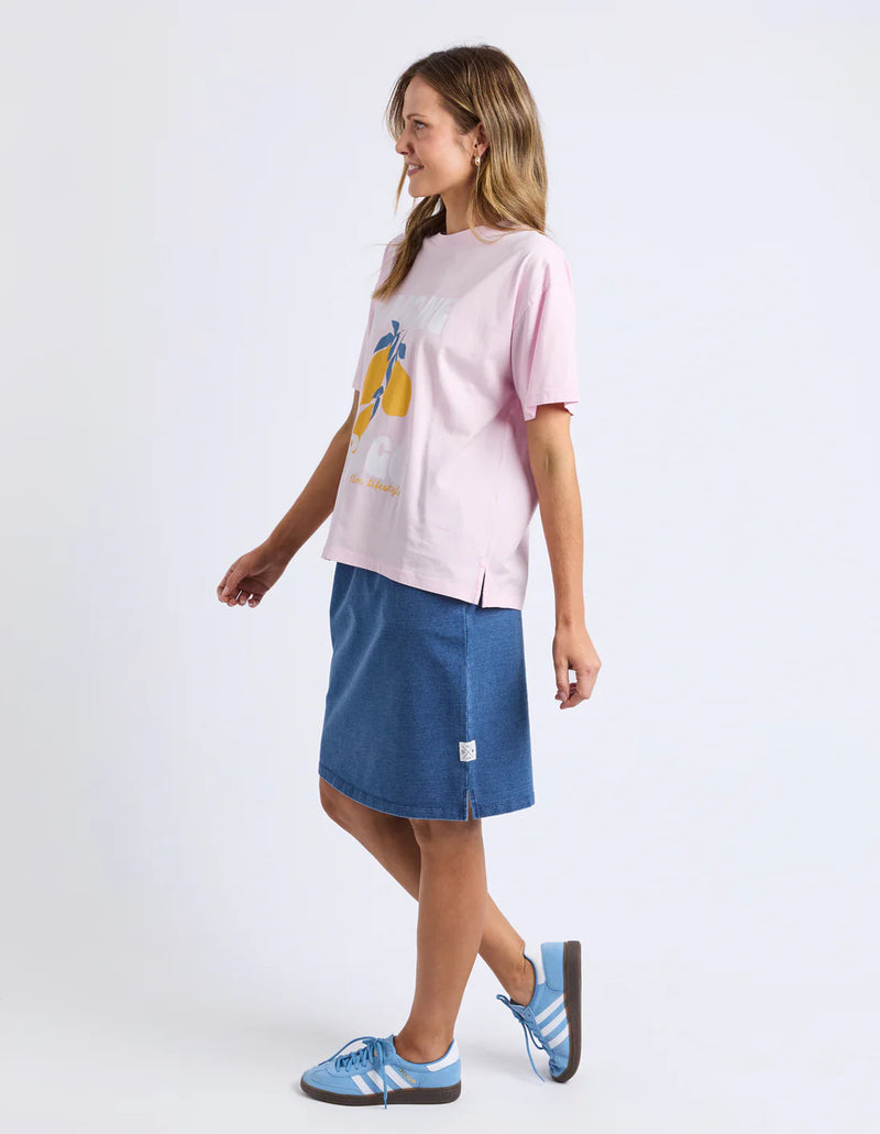 Limone Fresco Tee Pink