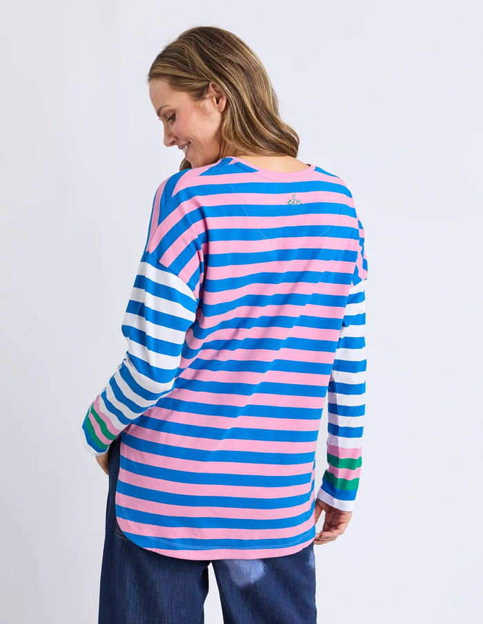 Taffy Long Sleeve Stripe Tee