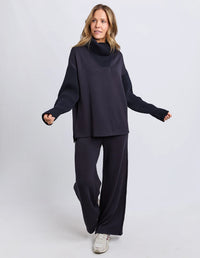 Freedom Cowl Neck Midnight Blue